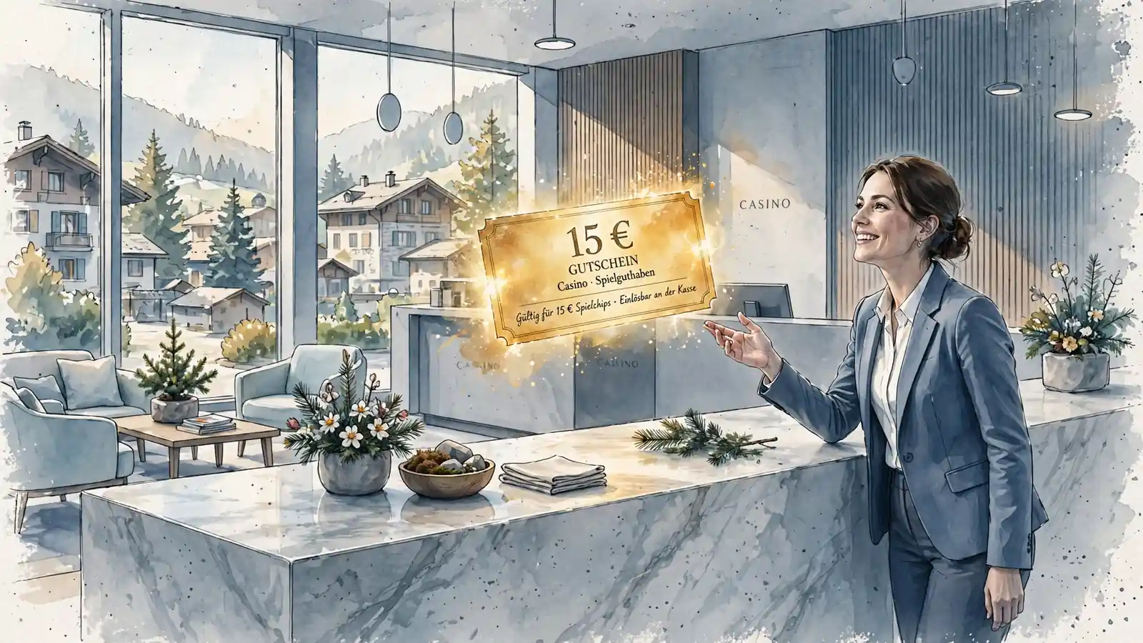 15-Euro-Bonus ohne Einzahlung im Casino Schweiz