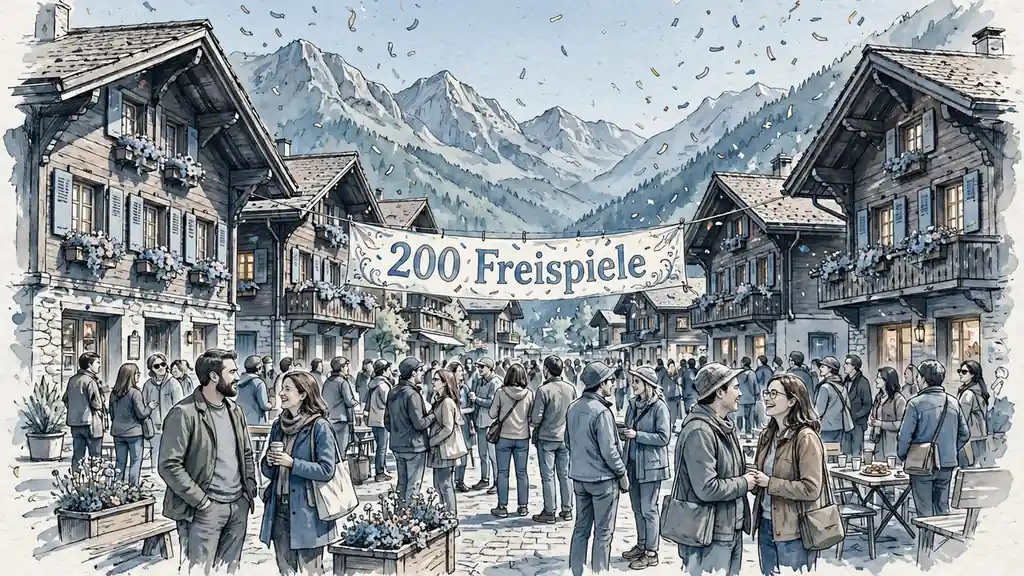 200 Freispiele ohne Einzahlung in der Schweiz