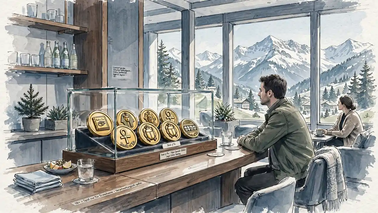 Book of Ra Online Casino Schweiz: Recht und Spiel