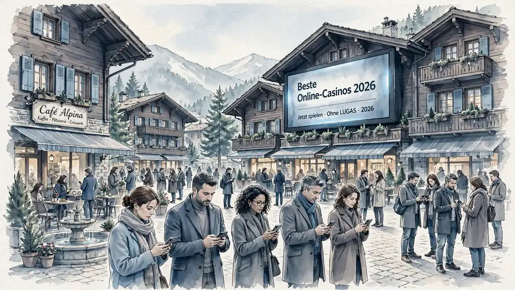 Beste Online-Casinos ohne LUGAS in der Schweiz