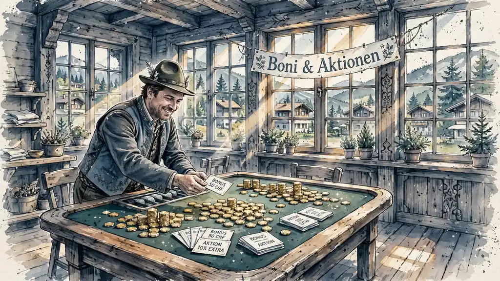 Boni & Aktionen im Online-Casino Schweiz